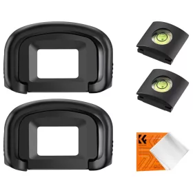   K&F Concept Canon EG Kamera kereső szemkagyló Canon 5DM4, 5DM3, 5DS R, 5DS, 7D, 7DM2, 1DX, 1DXM2, 1DXM3, 1DSM3, 1DM4, 1DM3