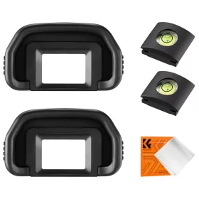   K&F Concept Canon EB Kamera kereső szemkagyló Canon EOS 5DM2, 5D, 6DM2, 6D, 90D, 80D, 70D, 60D, 60Da, 50D, 40D fényképezőgépekhez