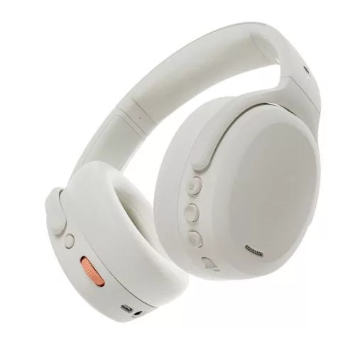Skullcandy Crusher Bluetooth vezeték nélküli over-ear fejhallgató Active Noise Cancellation 2 BT 5.0 (fehér)