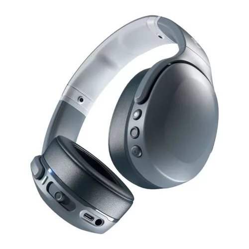 Skullcandy Crusher EVO Bluetooth vezeték nélküli over-ear fejhallgató, BT 5.0 (szürke)