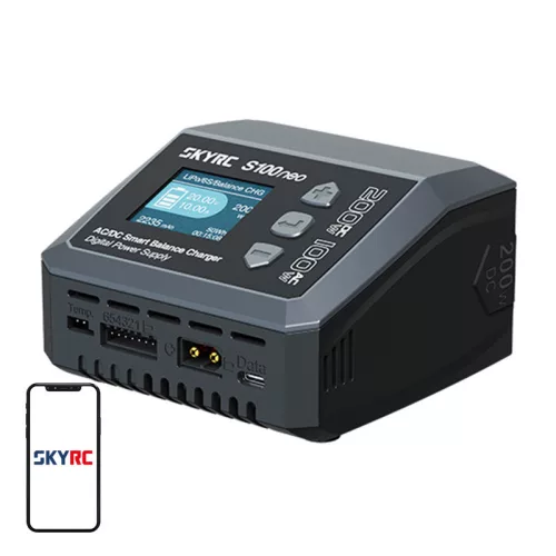 SkyRC S100neo AC/DC intelligens töltő