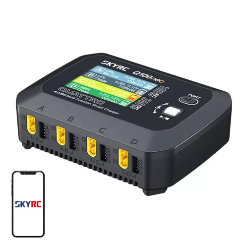 SkyRC Q100neo AC/DC multifunkcionális intelligens töltő