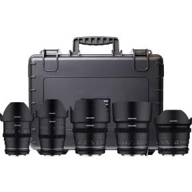   Samyang 5 KIT 14/24/35/50/85 VDSLR MK2 Sony FE + Hardcase – filmes Objektív-Kit
