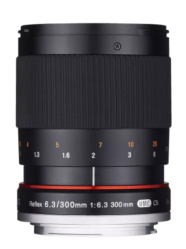 Samyang 300mm Reflex f6.3 ED UMC CS Canon Fekete