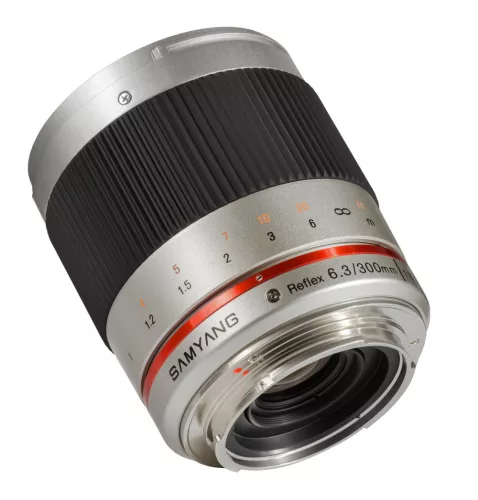 Samyang 300mm Reflex f6.3 ED UMC CS Micro 4/3 ezüst