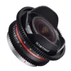 Samyang 7,5 mm T/3,8 UMC VDSLR Micro 4/3 fekete