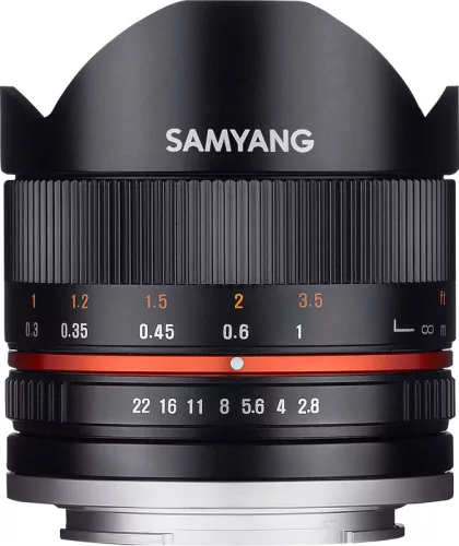 Samyang 8mm f/2.8 UMC Fish-Eye II Sony E Objektív