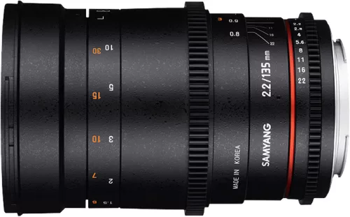 Samyang 135mm T2.2 VDSLR ED UMC Sony FE –Objektív