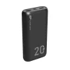 Silicon Power QS15 hordozható power bank (20000 mAh - fekete)