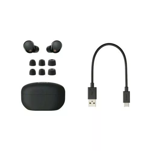 Sony WF-1000XM5 Bluetooth vezeték nélküli in-ear fülhallgató, BT 5.0 ,TWS, aktív zajszűrős (fekete)