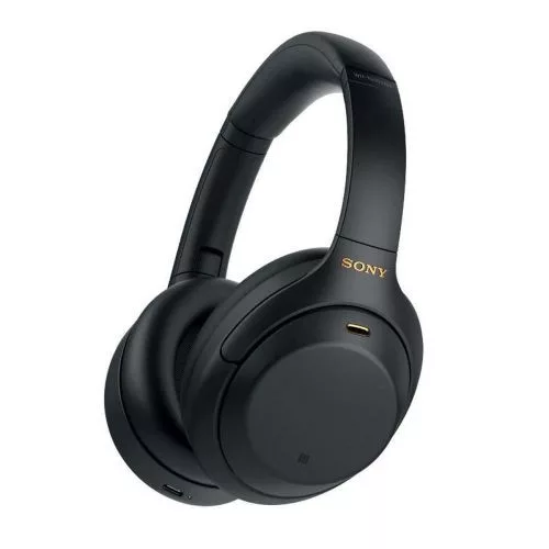 Sony WH-1000XM4 Bluetooth vezeték nélküli over-ear fejhallgató, BT 5.0, aktív zajszűrős (fekete)