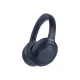 Sony WH-1000XM4 Bluetooth vezeték nélküli over-ear fejhallgató, BT 5.0, aktív zajszűrős (kék)