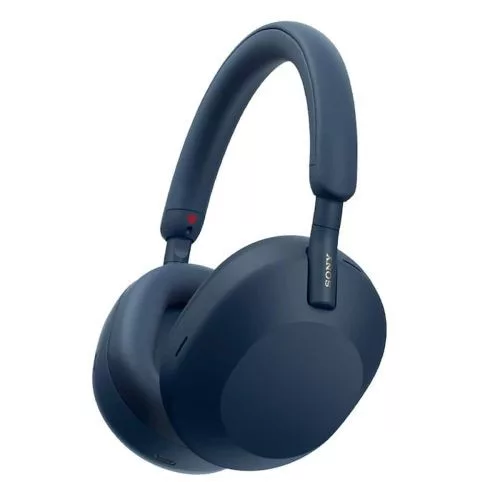 Sony WH-1000XM5 Bluetooth vezeték nélküli over-ear fejhallgató, aktív zajszűréssel (kék)
