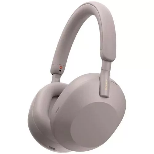 Sony WH-1000XM5 Bluetooth vezeték nélküli over-ear fejhallgató, aktív zajszűréssel (rózsaszín)