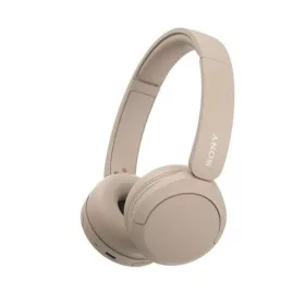 Sony WH-CH520 Bluetooth on-ear fejhallgató BT 5.2 (bézs)