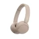 Sony WH-CH520 Bluetooth on-ear fejhallgató BT 5.2 (bézs)
