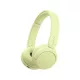 Sony WH-CH520 Bluetooth on-ear fejhallgató BT 5.2 (sárga)