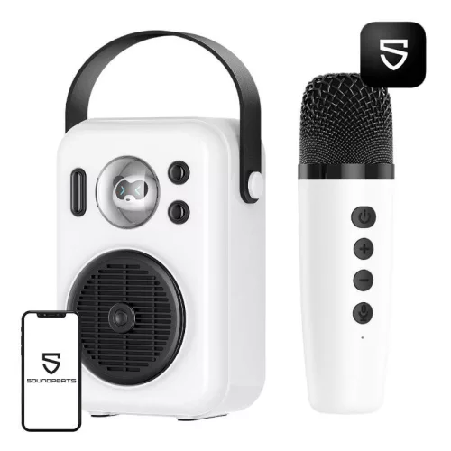 Soundpeats Hi-sing vezeték nélküli Bluetooth hangszóró (fehér)