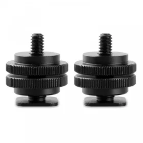   SmallRig Cold Shoe Adapter csomag - Vakupapucs-1/4" Adapter kit (2db) [1631]
