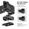 SmallRig Base-Plate Dupla 15mm Rúd-tartó - Fotós Alaplemez [1674]