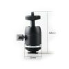SmallRig multifunkciós gömbfej levehető vakupapucs adapterrel