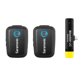   Saramonic Blink500 B6 vezeték nélküli mikrofonrendszer (RXUC + TX + TX)  Android eszközökhöz