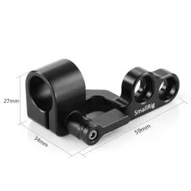   SmallRig 15mm Single Rod Clamp, rúdbilincs BMPCC 4K és 6K Camera Ketrechez