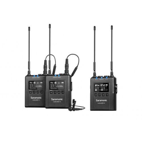 Saramonic UwMic9S vezeték nélküli hangátviteli készlet 2 (RX9 + TX9 + TX9)