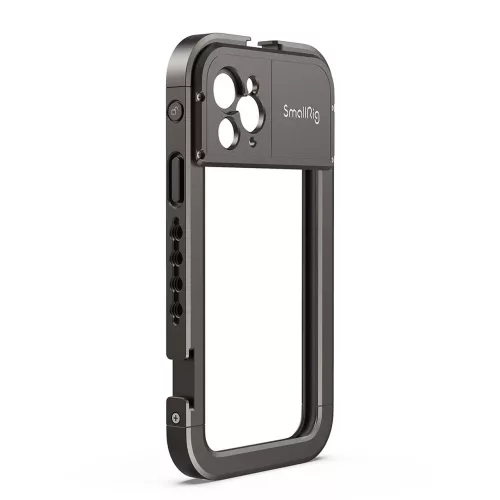 SmallRig Pro iPhone 11 Pro Max  mobiltelefon Cage  (17mm-es menetes lencsés verzió) [2777]