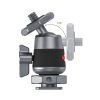 SmallRig Mini gömbfej 1/4-es csatlakozással, vakupapucs adapterrel