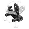 SmallRig Zsanéros akkumulátor tartó -dupla 15mm rúd (2802)