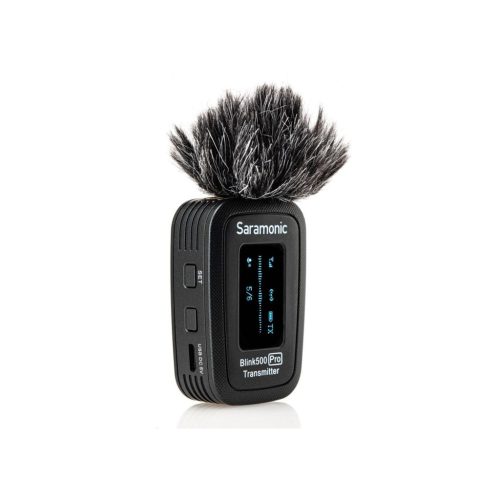 Saramonic Pro TX jeladó a Blink500 Pro rendszerhez