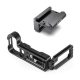Smallrig Nikon Z5/Z6/Z7 L-Bracket és vakucsatlakozó adapter készlet -L-konzol (3149)