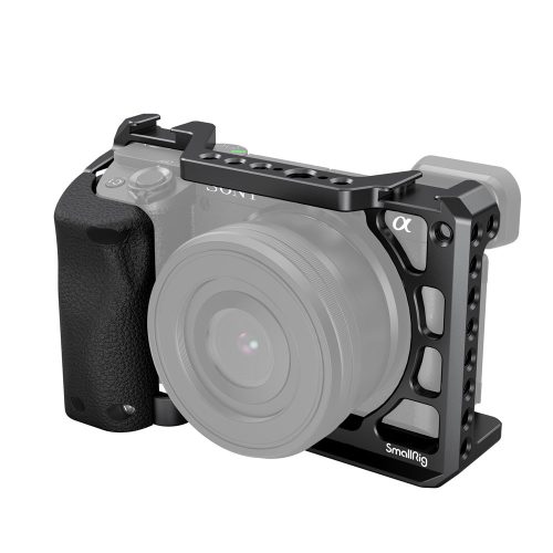 SmallRig Sony A6100/ A6300/ A6400 Szilikon-Fogantyús Rig-Cage (ketrec) [3164]