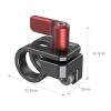 SmallRig 12mm/15mm Single Rod Clamp, rúdbilincs BMPCC 6K Pro Ketrechez