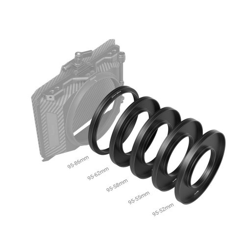 SmallRig Mini Matte Box adaptergyűrűkészlet -Φ52/55/58/62/86-95mm (3383)