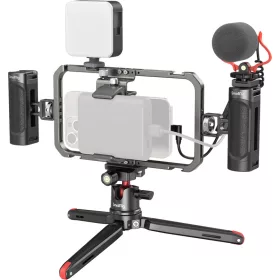   SmallRig Okostelefon All-in-One Video/Vlog Kit - Mobil Rig-Cage Sett (3384C)