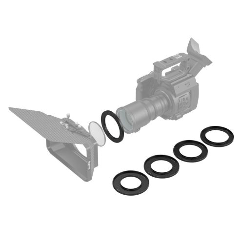 SmallRig Matte Box 2660 Becsavarható, menetes szűkítő gyűrűkészlet -67mm/72mm/77mm/82mm/86mm-114mm (3410)