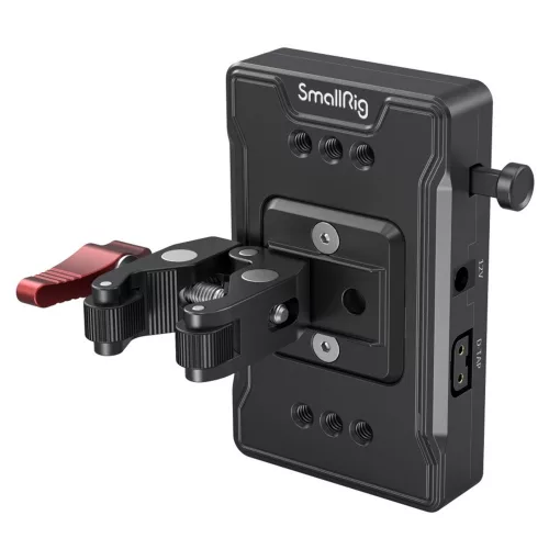 SmallRig V-os akkumulátor-adapter lemez (alap verzió) Super Clamp rögzítéssel [3497]