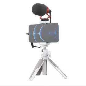   SmallRig Simorr Vigor VK-20 Vlog készlet -fehér, állvány, telefontartó (3519)