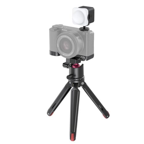 SmallRig Sony ZV-E10 Vlogger készlet -állvány, hosszabbító markolat, LED lámpa (3525) 