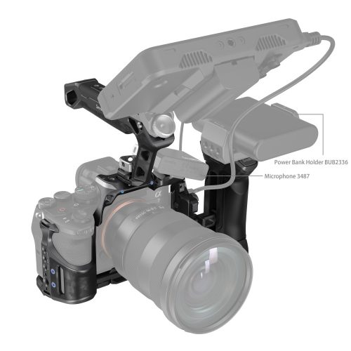SmallRig Sony Alpha 7R V, 7 IV, 7S III Rhinoceros haladó ketrec készlet -advanced cage kit (3710)