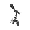 SmallRig Rögzítő satu és Magic Arm (18cm) vakupapucs adapterrel