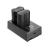 SmallRig Fujifilm NP-W235 fényképezőgép akkumulátor- és töltőkészlet (3822)