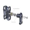 SmallRig Magic Arm dupla gömbfej -1/4”-20, ARRI rögzítőcsavar (3874)