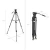 SmallRig FreeBlazer Heavy Duty Szénszálas Videó-állvány -Carbon Fiber Fluid Tripod