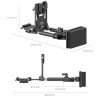 SmallRig Fejlett kompakt V-mount akkumulátor rögzítő rendszer (4063B)