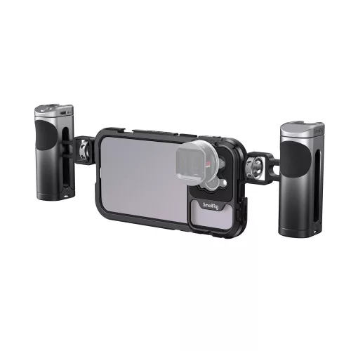 SmallRig iPhone 14 Pro Max mobil videó ketreckészlet, kettős kézi [4078]