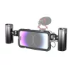 SmallRig iPhone 14 Pro Max mobil videó ketreckészlet, kettős kézi [4078]