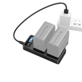 SmallRig Sony NP-F970 dupla akkumulátortöltő [4086]